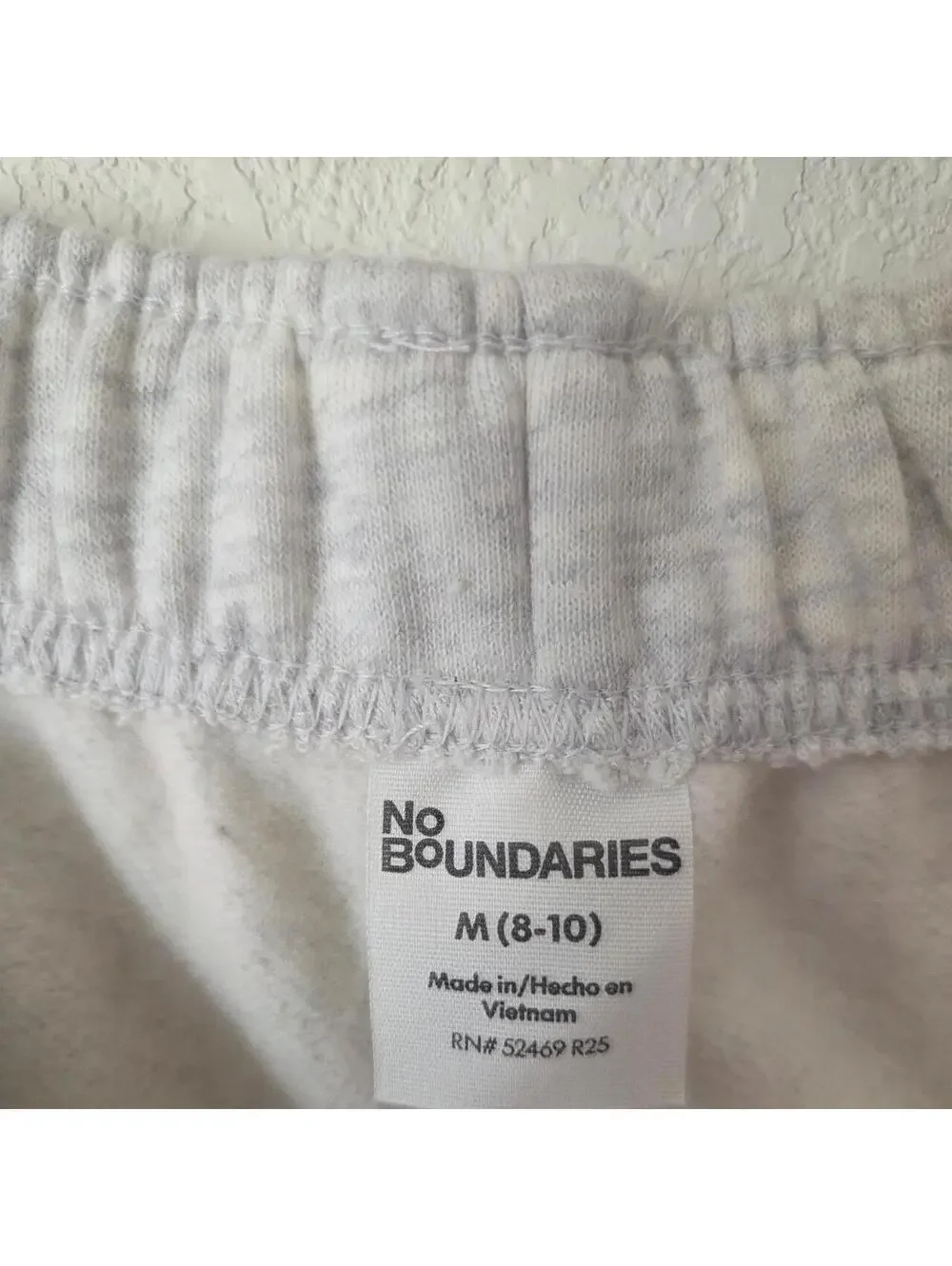 No Boundaries Women's Grey Joggers-tracksuit